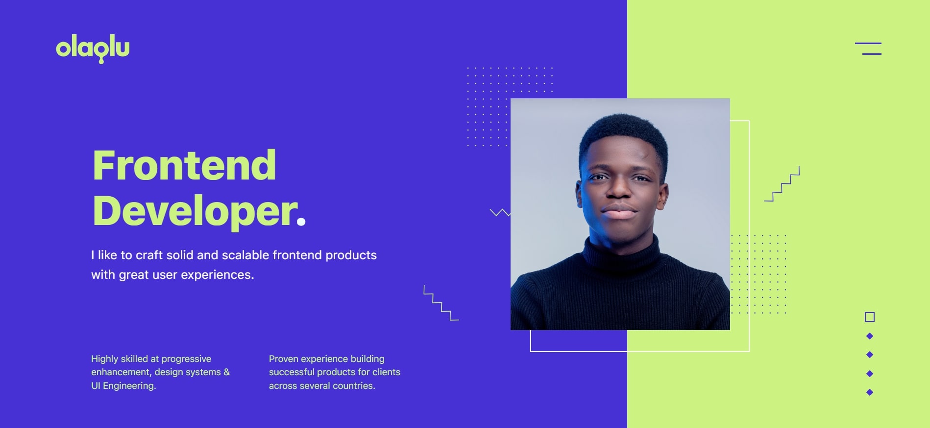 best-developers-portfolios- olaolu